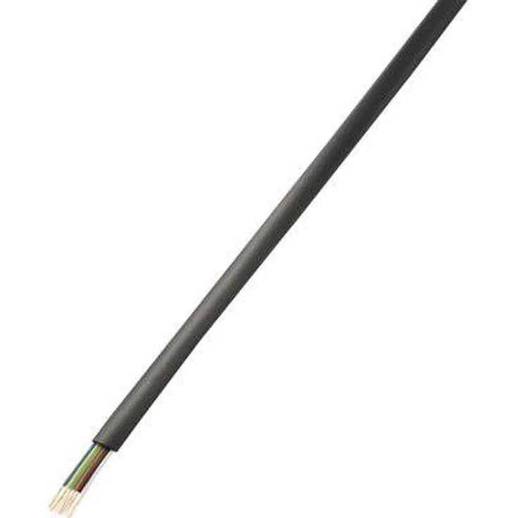 TRU COMPONENTS Telefonkabel 6 x 0.08 mm² Schwarz 1564535 50 m (1564535)