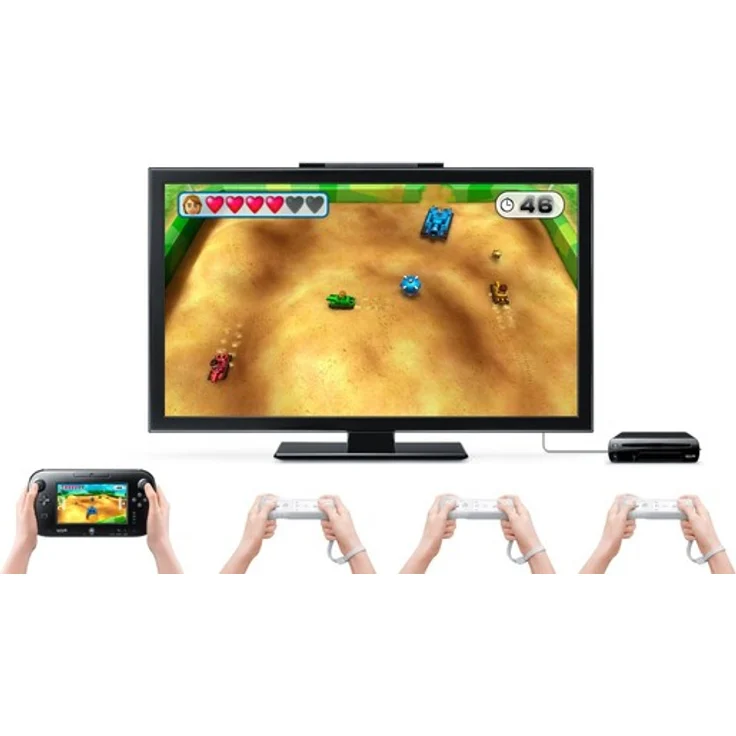 Nintendo Wii U Basic Pack Weiß 8GB Bundle inkl. Wii Party U + Nintendo Land – Bild 5