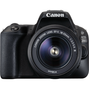 Bild für Canon EOS 200D Kit schwarz inkl. EF-S 18-55mm DC III