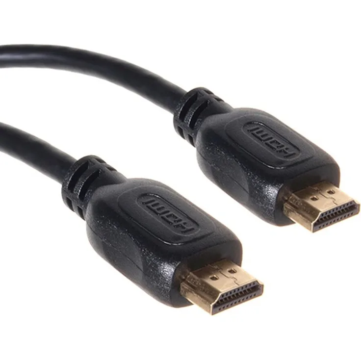 Maclean MCTV-636 Kabel HDMI – HDMI v1.4 A-A polybag Ethernet 3D Audio Video 4K 4096 x 2160 24 Karat Gold (2m)