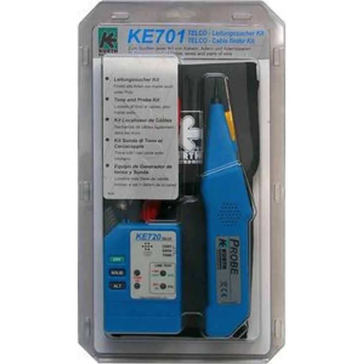 Kurth Ke701 Telco- Leitungssucher-Kit Besteht Aus Easytest 720 - Probe410 Und Schutztasche - Preisvergleich – Bild 3