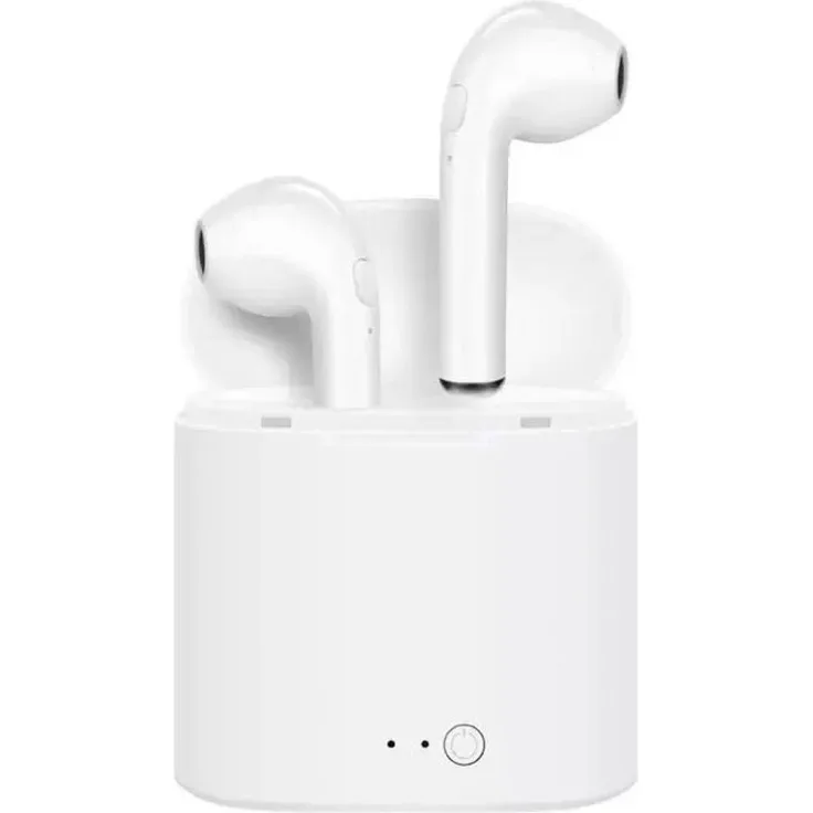 Wisam Mini Wireless Bluetooth Kopfhörer für iPhone In-Ear Kopfhörer, mit Bluetooth, Mikrofon, weiß