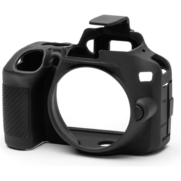 Walimex pro easyCover für Nikon D3500 – angenehm griffige Silikon Schutzhülle, passgenau, uneingeschränkte Bedienbarkeit