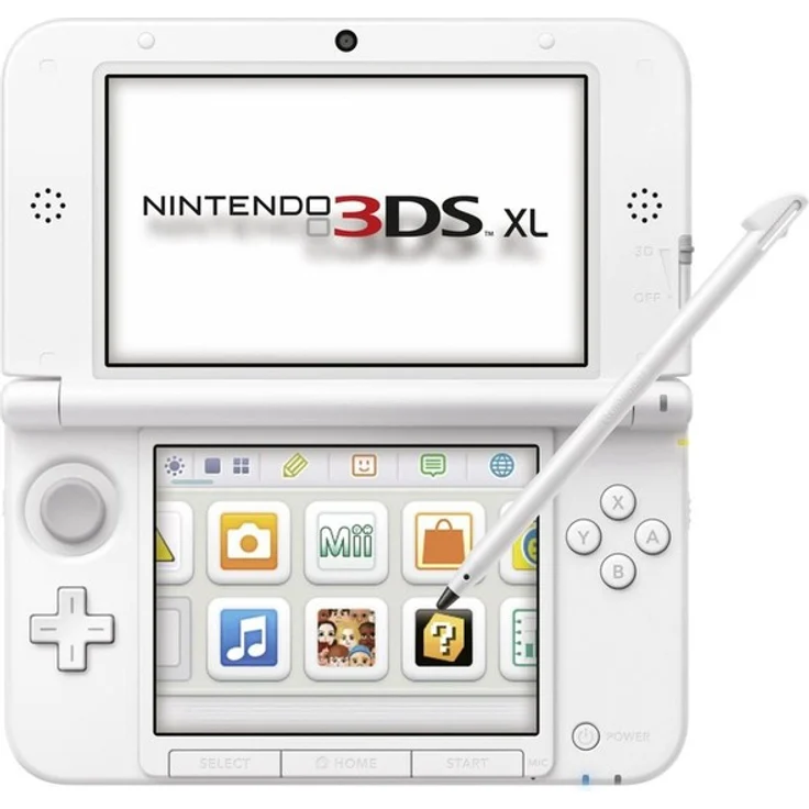 Nintendo 3DS XL Weiß 256MB & 4GB Speicherkarte – Bild 4