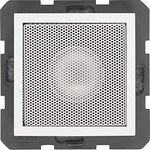 Hager Lautsprecher s weiß Polar Glanz Einbau-Lautsprecher - 3 Watt - weiß