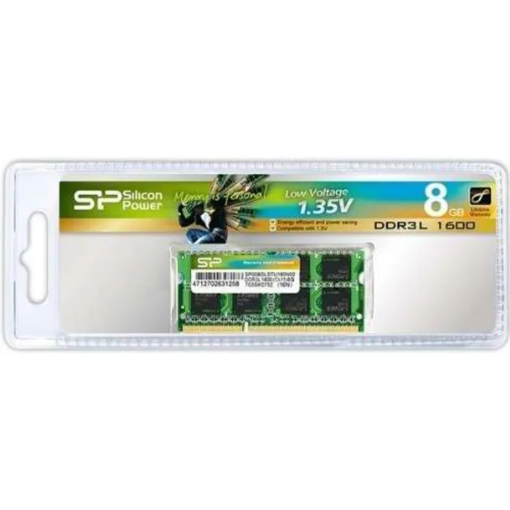 Silicon Power 8GB DDR3L SO-DIMM (SP008GLSTU160N02)