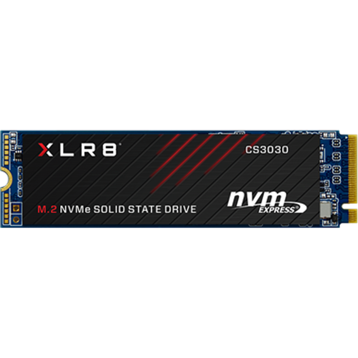 PNY CS3030 - Solid-State-Disk - 2 TB - intern - M.2 2280 - PCI Express (M280CS3030-2TB-RB)