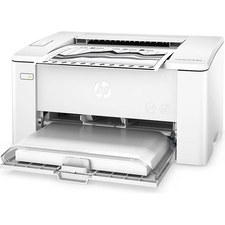 HP LaserJet Pro M102w - Laserdrucker, Mono, Auflösung: 1200 x 1200 dpi, Druckgeschwindigkeit (S/W): 23 S/min, Papierzufuhr: 150 Blatt (G3Q35A) – Bild 2