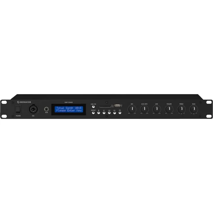 MONACOR Audio-Spieler-Mixer DMP-130MIX