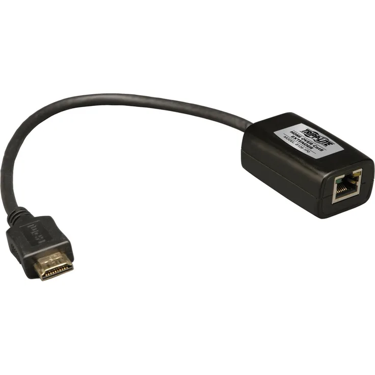 Tripp Lite HDMI Over Cat5 - Cat6 Extender, Receiver for Video and Audio 1920x1200 1080p at 60Hz(B126-1P0),Black