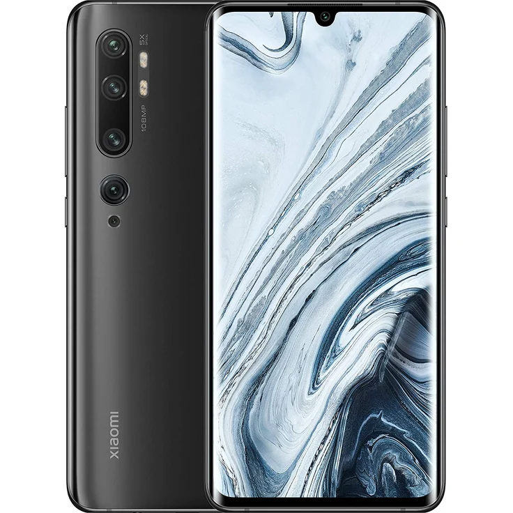 Xiaomi Mi Note 10 Smartphone 16,43cm (6,47 Zoll) AMOLED-Display, 128GB interner Speicher, 6GB RAM, Dual-SIM, Android, Midnight Black – Bild 1