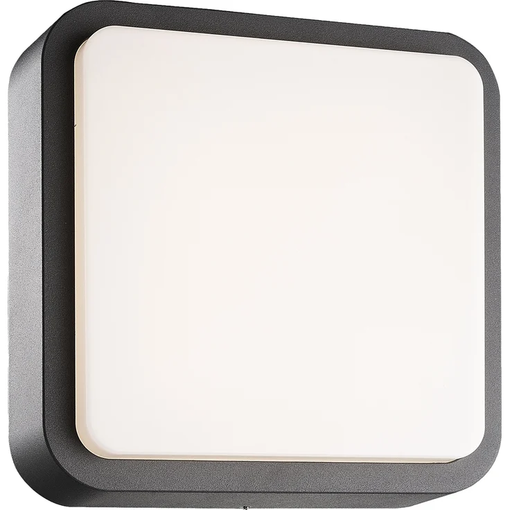 Smartwares LED-Wandleuchte Venice Square, grau, OD1-VEN-SW