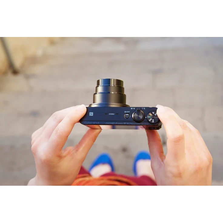Sony DSC-WX350 Digitalkamera (18 Megapixel, 20-fach opt. Zoom, 7,5 cm (3 Zoll) LCD-Display, NFC, WiFi) schwarz – Bild 9