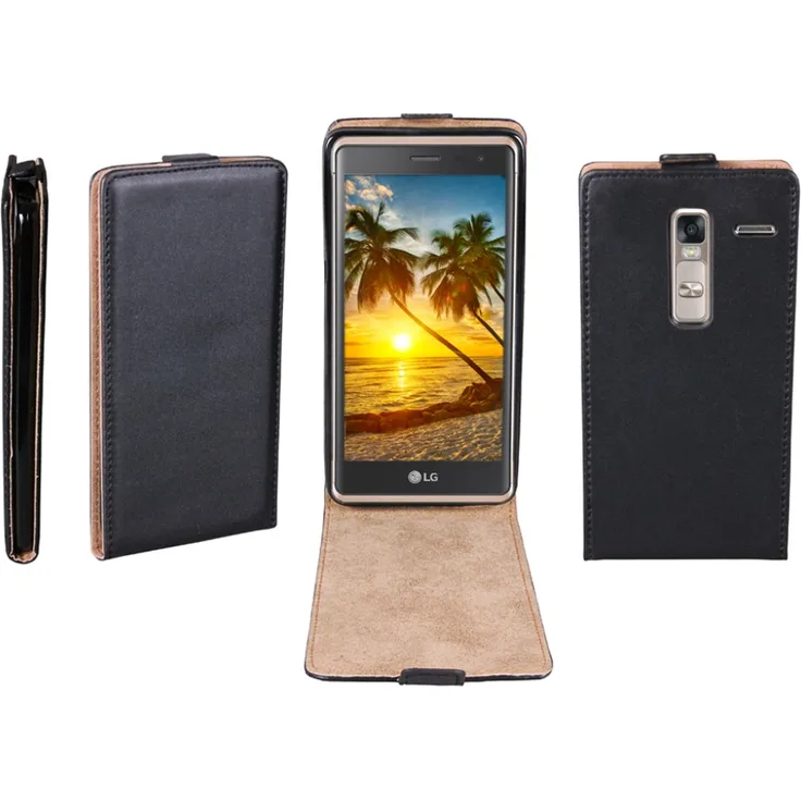PATONA Flip Case, geeignet für LG Zero/Class (LG H650/H740) schwarz Ultra Slim