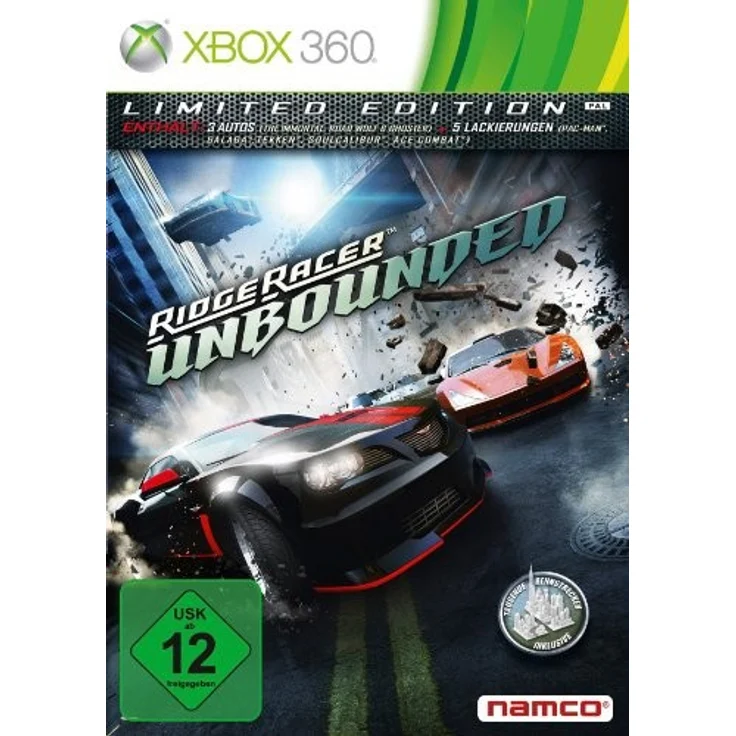 Ridge Racer Unbounded (Limited Edition) (Xbox 360) - Preisvergleich – Bild 1