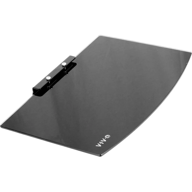 VIVO Schwimmdock Wandhalterung aus gehärtetem Glas Regal für DVD-Player, Audio, Gaming-Systeme, Streaming-Geräte (mount-sf011)