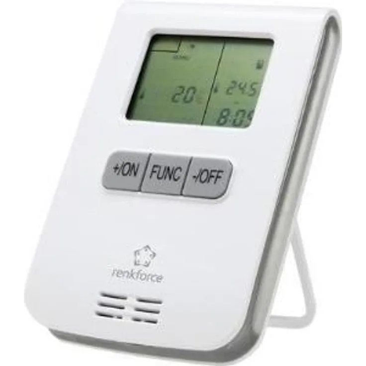 Renkforce RS2W Funk-Wandthermostat 3-Kanal Reichweite max. (im Freifeld) 150 m