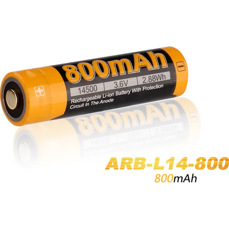 Fenix ARB-L14-800 geschützter Mignon AA Li-Ionen Akku 14500