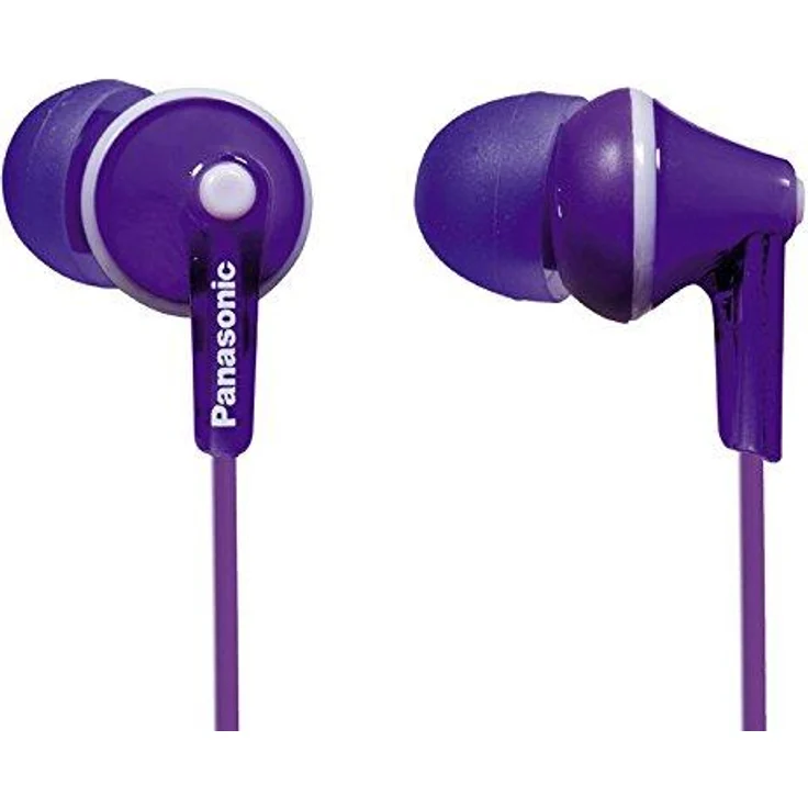 Panasonic RP-HJE125E-V In-Ear Kopfhörer, violett – Bild 1
