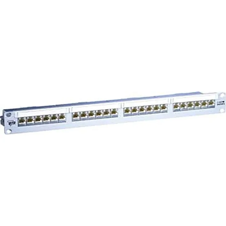 METZ CONNECT 24-Port Panel E-DAT C6 1HE A TN E-DAT C6 MP24 mod, 130856-E-90