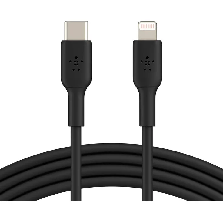 Belkin Lightning/USB-C Kabel PVC, 1 m, schwarz
