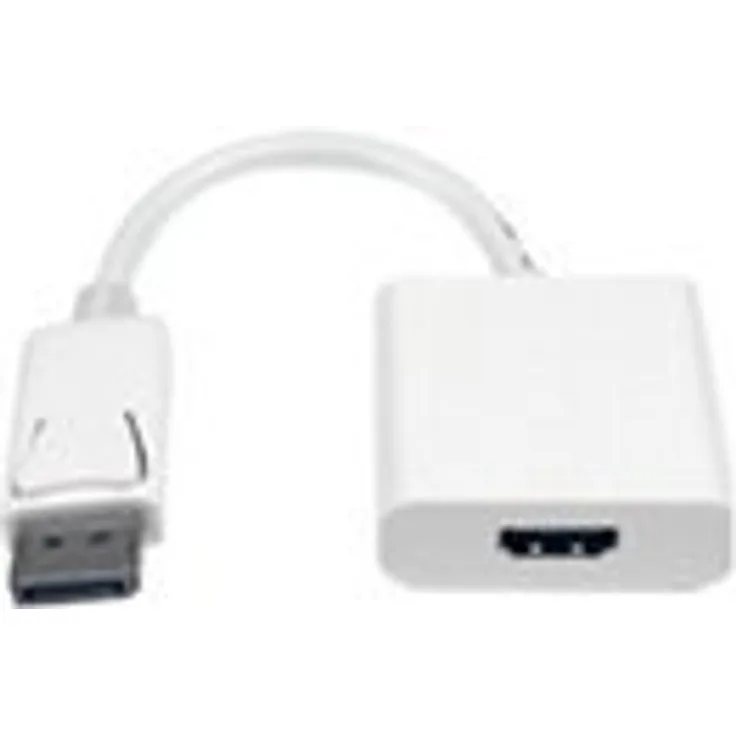 MicroConnect dphdmi3 W DisplayPort HDMI weiß-Video-Kabel – Videokabel-Adapter (DisplayPort, HDMI, männlich, weiblich, weiß)
