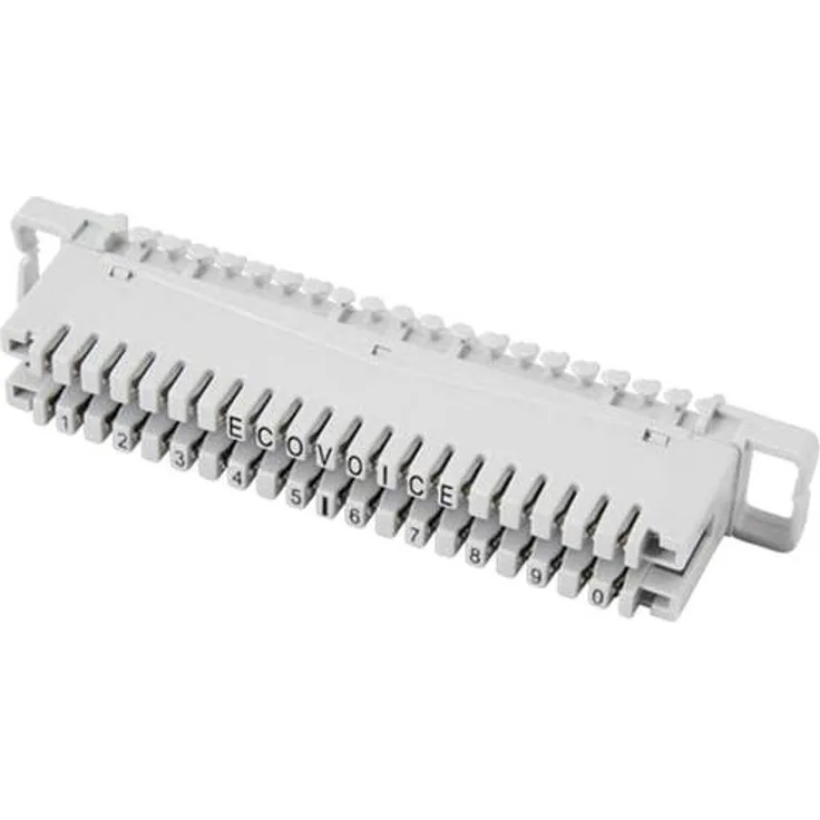 EFB Elektronik 46006.1 LSA-Leisten Baureihe 2 Anschlussleiste 2-10, ohne Farbcode 10 Doppeladern Inhalt: 1St.