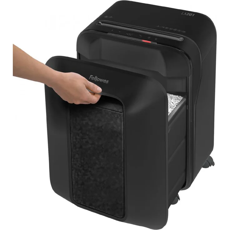 Fellowes Aktenvernichter Powershred LX201 schw – Bild 1