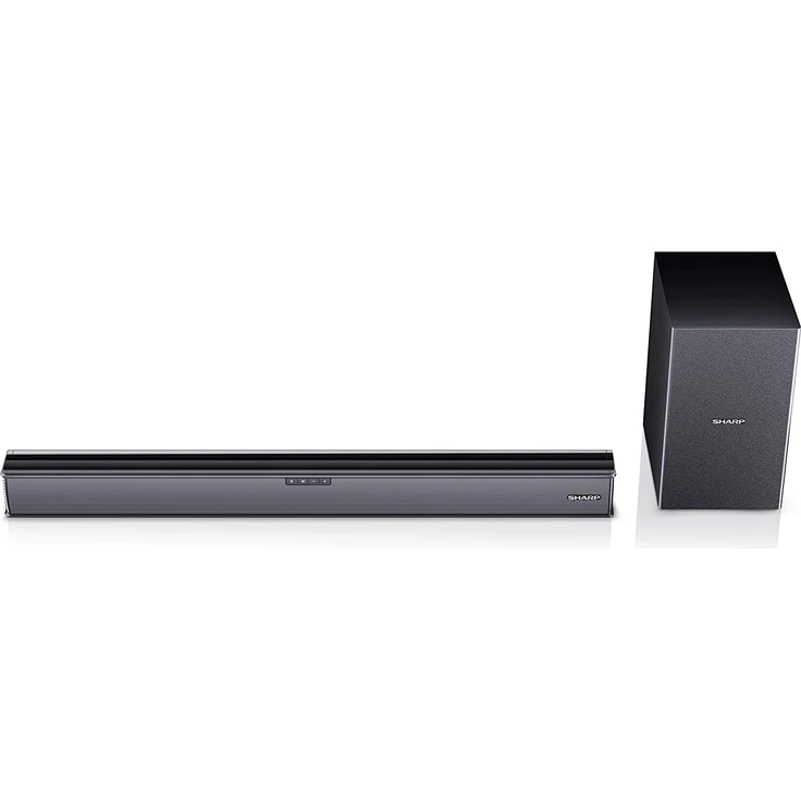 Sharp HT-SBW182 2.1 Soundbar mit Subwoofer, kabellos, geeignet für TV, schwarz – Bild 7