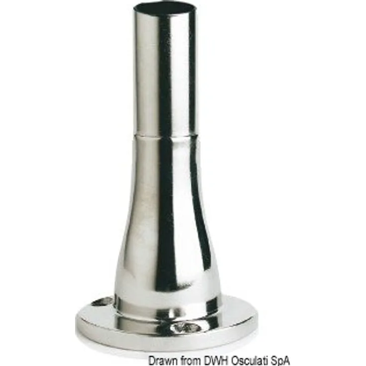 Nordwest-Funk V 9124 Glomex Edelstahl Standfuß Silber