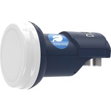 SCHWAIGER Quad LNB Für Satellitenschüssel - Digitaltauglich Mit Wetterschutz, 4 Anschlüsse