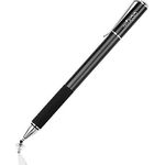 Mixoo ipad Stift Präzision Disc Eingabestift Touchstift Stylus 2 in 1 Kapazitive Touchscreen Stift mit 2 Disc Tip, 1 Fiber Tip für Apple iPhone, iPad, iPad Mini, Handys, Smartphones &Tablets