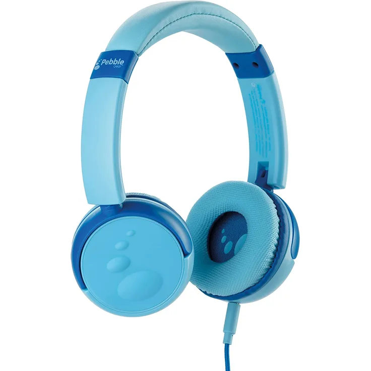 Snakebyte Pebble Gear On-Ear-Kopfhörer, geeignet für Kinder, blau