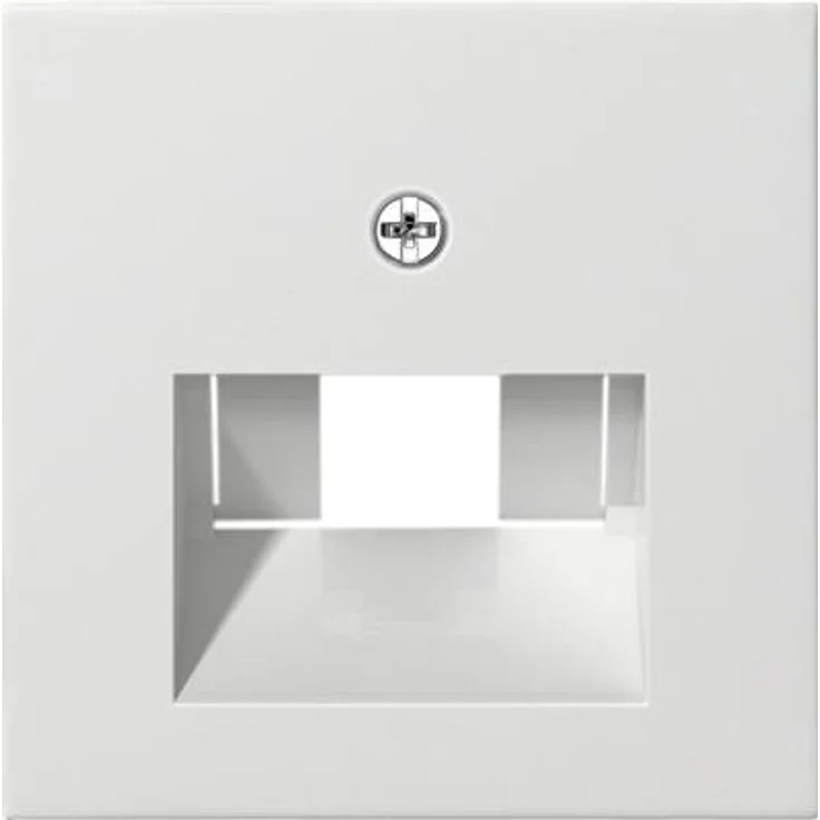Gira 27003 Zentralplatte 50 x 50 mm für UAE-IAEST55 reinweiß-glänzend Anschlußdosen, 027003 - Preisvergleich