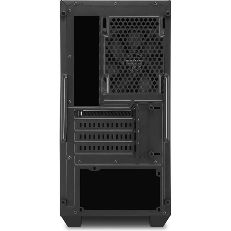 Sharkoon S1000 micro ATX Gehäuse, schwarz – Bild 5