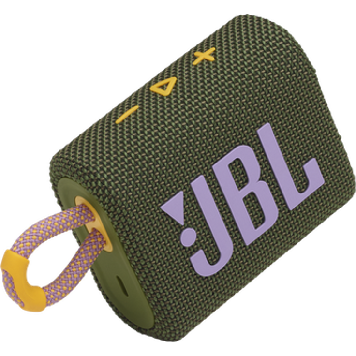 JBL GO 3 Tragbarer wasserdichter Bluetooth-Lautsprecher grün Bluetooth-Lautsprecher, wasserdicht, grün – Bild 6