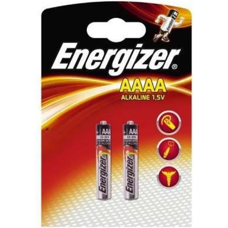 Energizer-Miniatur Alkali Spezialbatterie AAAA, 2 Stück