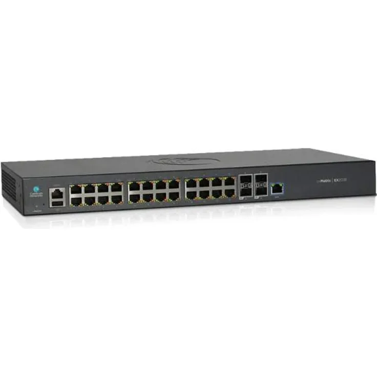 Cambium Networks cnMatrix EX2028 Managed L2-L3 Gigabit Ethernet (10-100-1000) 1U Schwarz ( MX-EX2028XXA-E )