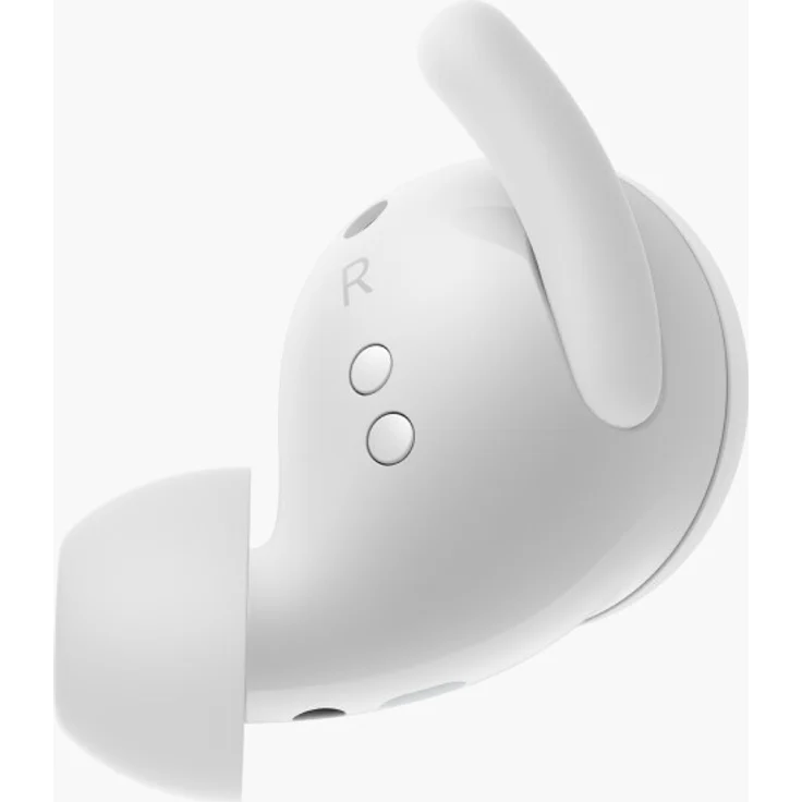 Google Pixel Buds A-Series True Wireless In-Ear-Kopfhörer mit Bluetooth, Google Assistant, geeignet für Sport, weiß (12940000226) – Bild 4