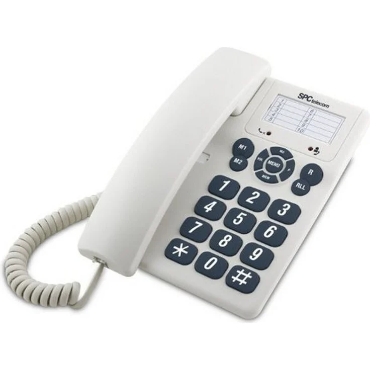 SPC 3602, Festnetztelefon, weiß – Bild 1