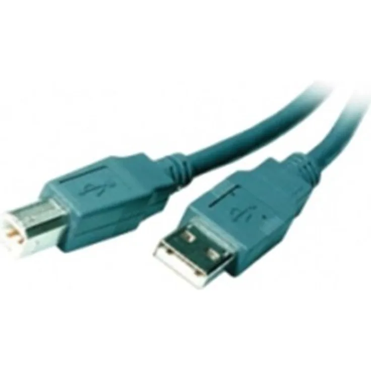 Vivanco USB 2.0 kompatibles Kabel, USB A Stecker <-> USB B Stecker grau 1.8 m
