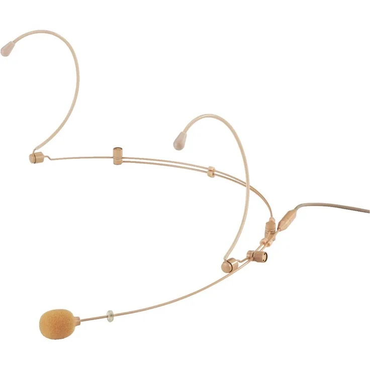 JTS CM-804IF Elekret-Kopfbügelmikrofon mit Kugelcharakteristik beige