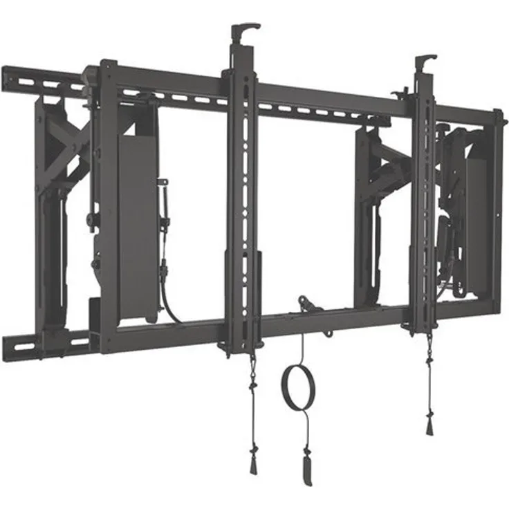 Nilox CHLVS1U - Flachbildschirm-Wandhalterung (Computermonitor-TV, 68 kg, 2,03 m (80 Zoll), 200 x 200 mm, 600 x 400 mm, Schwarz)