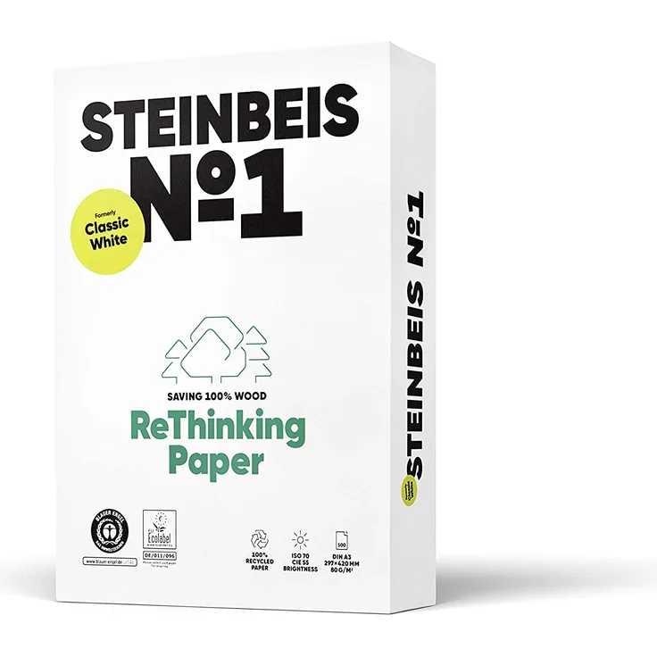 Steinbeis Classic White Kopierpapier 80g A3