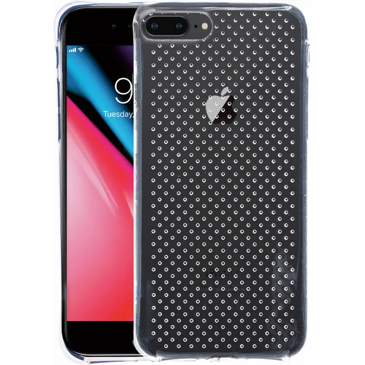 Slabo Premium TPU Schutzhülle, geeignet für Apple iPhone 7 Plus/8 Plus, Hülle Tasche Case Bumper, Handy-Schutzhülle, transparent