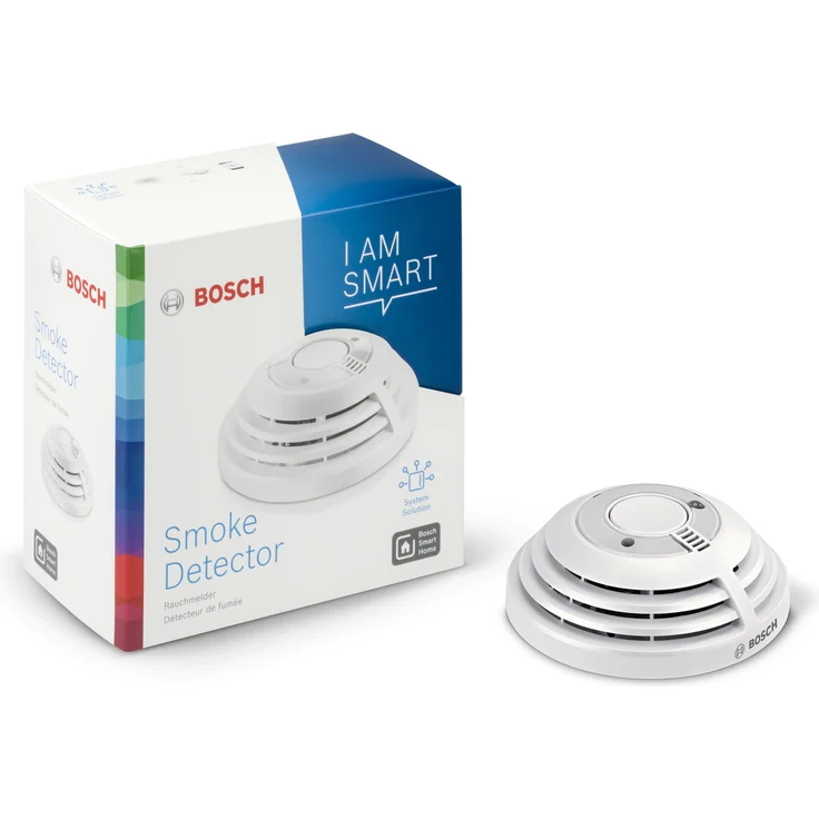 Bosch Smart Home Rauchmelder mit App-Funktion, kompatibel mit Apple HomeKit - Variante für Deutschland und Österreich, Rauchmelder, weiß (8750000017) – Bild 12