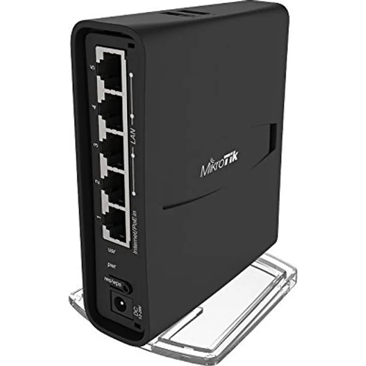 Mikrotik hAP ac2 Zugangspunkt (100, -96, -94, -80, -78, -75-73, -70, USB Typ A, 2,5dBi, 12-30V, 15W, Tisch)