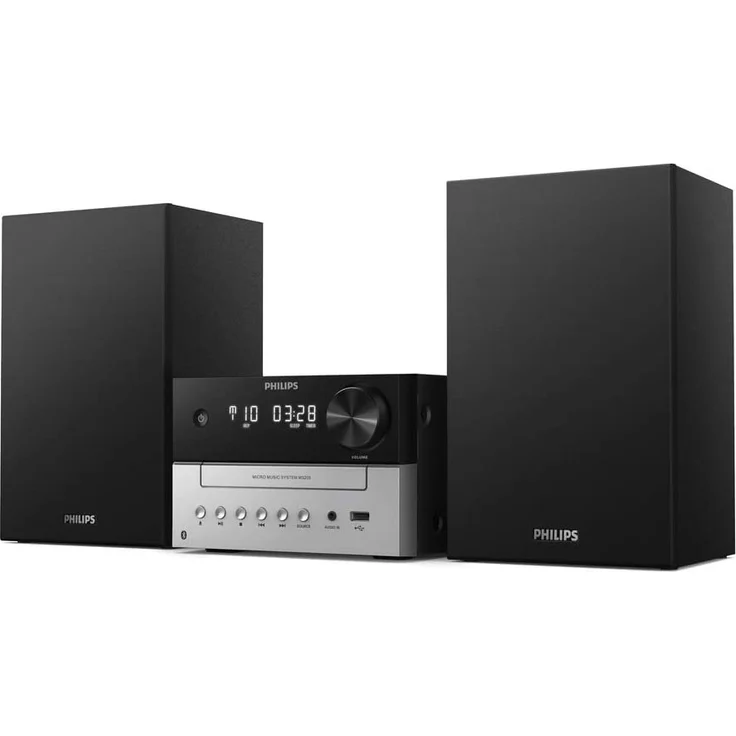PHILIPS TAM3205-12 Kompaktanlage silber, schwarz – Bild 2