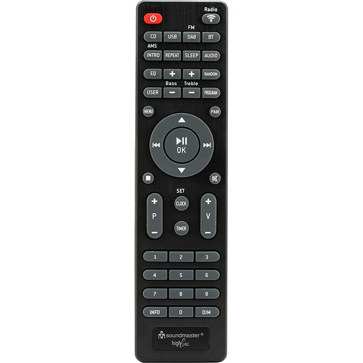 Soundmaster ICD2020 Internetradio DAB+ UKW Radio Netzwerkplayer CD-MP3 Fernbedienung App-Steuerung Spotifyfunktion in Silber – Bild 5