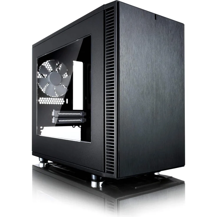 Fractal Design Define Nano S Black Window, PC Gehäuse (Midi Tower mit seitlichem Fenster) Case Modding für (High End) Gaming PC, schwarz – Bild 6